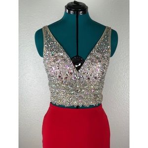 Jovani two-pieced PROM dress (2016)